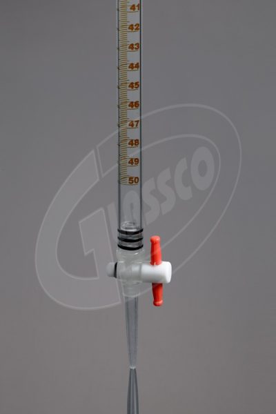 Burettes, Economy Model, Class B with Detachable Stopcock PP with PTFE Key